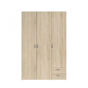 Image de Armoire 3 portes et 2 tiroirs c ne m ELSY