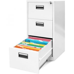 Classeur métallique SARA V3, 460 x 1020 x 620 mm, blanc