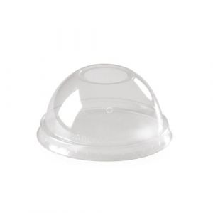 50 couvercles dôme troué pot glace 30cl - générique dome fast 25 trou