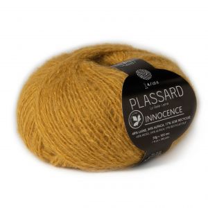 Pelote de fil Innocence col moutarde - PLASSARD