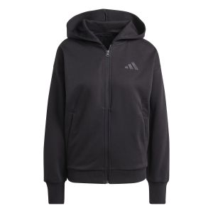 Adidas Sweatshirt à capuche zippé femme All Szn Fleece