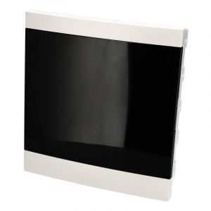 Edo Solutions - Tableau électrique encastré 24 modules (2x12) blanc porte fumée EDO777847 edo Technic