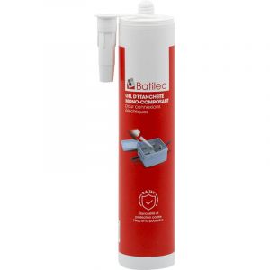 Batilec Gel Isolant &Eacute;lectrique 300 ml &ndash; Protection Durable Contre l&rsquo;Humidit&eacute; et la Poussi&egrave;re &ndash; Pr&ecirc;t &agrave; l&rsquo;Emploi &ndash; Utilisation Facile avec Pistolet &agrave; Cartouche