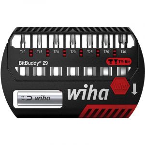 Image de Wiha Coffret de 7 embouts courts TY Torx et porte-embout Bitbuddy