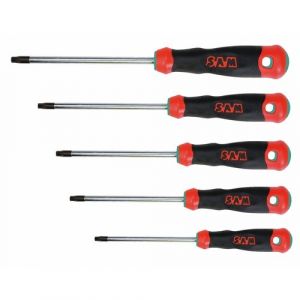 Sam Outillage Jeu de 5 tournevis S1 resistorx