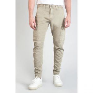 Image de Le Temps des Cerises Koge Army Jogg tapered arqué beige