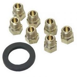 SOS Accessoire Kit Injecteurs, gicleurs butane / propane pour Four, cuisinière - 481931039347 WHIRLPOOL, IGNIS, BAUKNECHT, IKEA WHIRLPOOL, RADIOLA