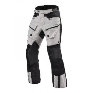 Rev'it Pantalon Defender 3 Gore-Tex Long Argent Noir - Taille XL