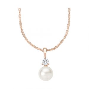 Amor Collier - Vermeil - Oxyde de Zirconium - 45.0 cm - 525206