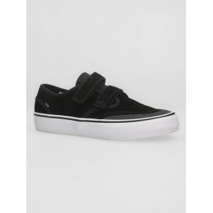 Globe Motley II Strap Chaussures de Skateboard - Black/White - US 7