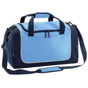 Sac de sport Quadra Teamwear Locker - 30 litres (Taille unique) (Bleu ciel/Bleu marine/Blanc) - UTBC795