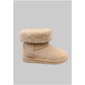 Kebello Bottines Beige Femme - 36