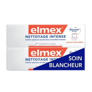 Elmex Dentifrice Nettoyage Intense, 2x50ml