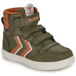 Image de Hummel Baskets montantes enfant STADIL PRO JR - Couleur 36,37,38,29,30,31,32,33,34,35 - Taille Vert