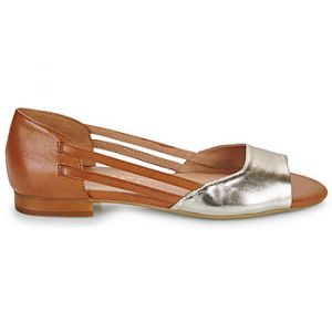 Karston Ballerines LUCIANE Marron - Taille 37,38,39,40