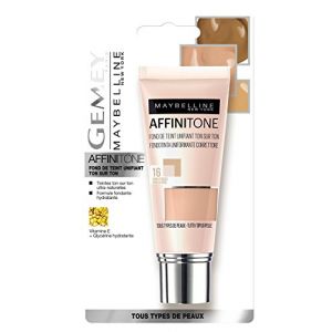 Image de Maybelline Gemey Affinitone - Fond de teint liquide - 16 vanille rosée