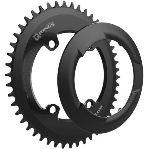Rotor 1x Oval Q Ring 110 Bcd 40t Black - Black - Taille 40t