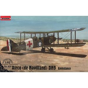 Roden 436 DEHAVILLAND DH9 AMBULANCE 1:48 PLASTIC KIT MAQUETTE