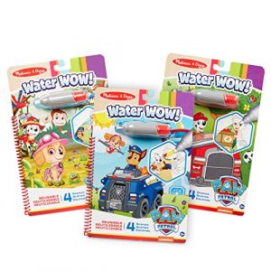 Image de Melissa & Doug PAW Patrol La Pat' Patrouille Water Wow Bundle | paquet de 3 | Bloc d'activités à révélation à l'eau | Jeu créatif