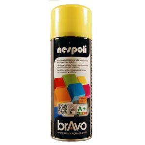 Nespoli Bombe de peinture en a&eacute;rosol 400 ml JAUNE SOLEIL BRILLANT