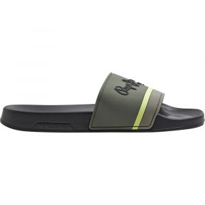 Pepe Jeans London Slider Portobello, Tongues Homme, 765KHAKI Green, 41 EU