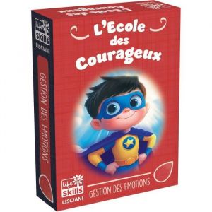 Lisciani Giochi Life Skills - Enfants Courageux - 84 Cartes Illustrées - Jeu pour Développer la Confiance en Soi des Enfants dès 4 Ans - Activité Émotionnelle - Gestion des Peurs - Développement Personnel