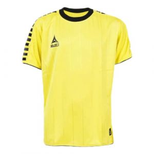 Select Mixte Player Shirt S/S Argentina Maillot, Yellow/Black, 12 ans EU