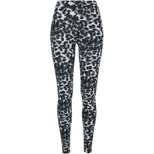 Image de Urban classics Legging Soft AOP pour Femme Pantalon de Yoga, Blackleo, XXXXXL