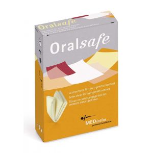 Image de MEDintim Protection Buccale OralSafe Vanille Bo&icirc;te de 8