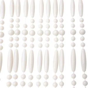 Vivol - Rideau anti-mouche / Rideau de porte - Robin - 90x200 cm - Blanc