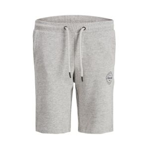 Image de Jack & Jones Junior Jji Shark Jjsweat Shorts Viy Jr Noos décontracté, Mélange Gris Clair, 152 Garçon