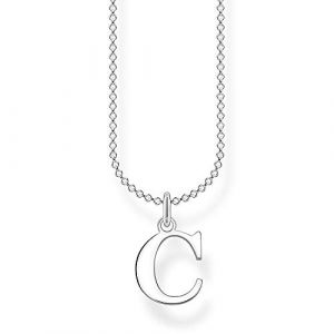 Image de Thomas Sabo Chaîne lettre C Argent sterling 925 Gris