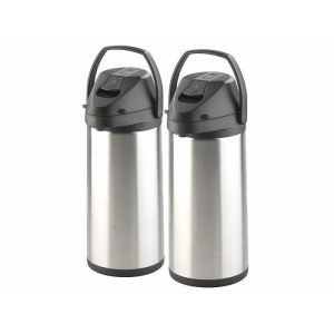Rosenstein & Sohne 2 pichets isothermes à double paroi en acier inoxydable - 5 L