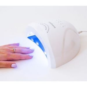 Medisana Lampe UV ongle LED - ND A80 - 2 en 1 pour tous gels et vernis UV - Minuteries - 2 intensités - Auto off