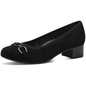 Tamaris Femme Comfort Damen Bequem Escarpins, Suede Noire, 36 EU