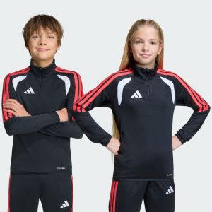 Adidas Veste de football tiro26l tr topy enfant noir/rouge