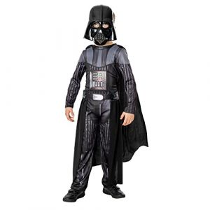 Rubie's 3014809-10 Dark Vador Kenobi Deluxe Costume pour enfant, garçon, comme indiqué, 9-10 ans