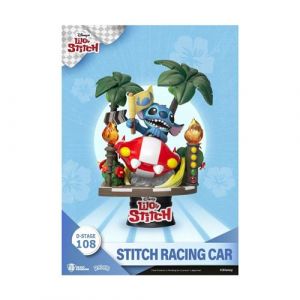 Beast kingdom Diorama Disney Stitch Racing Car