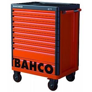 Image de Bahco Servante d'atelier premium E77, 9 tiroirs, noir- 1477K9BLACK