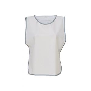 Yoko Chasuble Haute Visibilit&eacute; &agrave; bordure r&eacute;fl&eacute;chissante Blanc L - XL