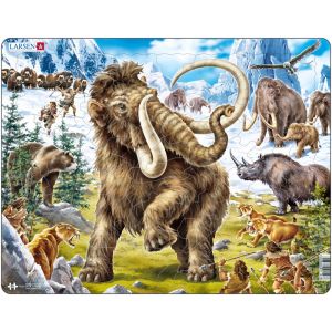 Larsen Puzzle Cadre - Les Mammouths