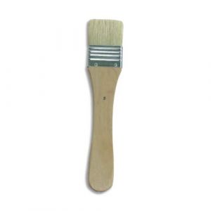 Oz international Pinceaux plats large n°3, largeur 40mm, longueur 20,5cm, vendu par 10