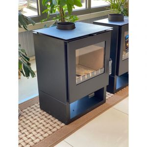 Verso Poêle à bois Rheia - 5 kW Compacte et efficace pour des espaces chaleureux