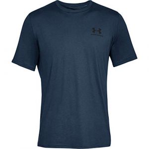 Image de Under Armour Sportstyle Left Chest S/S - T-shirt technique taille L - Regular, bleu