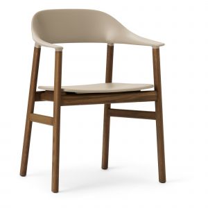 Normann Copenhagen Fauteuil Herit - sable - chêne fumé Beige