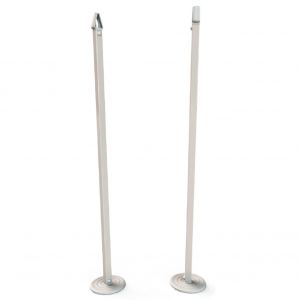 Paire de poteaux simples tennis Sporti France