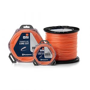 Husqvarna 597669221 fil pour débroussailleuse orange translucide 2,7 mm x 70 m