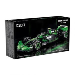 Sycomore Jeu de brique et bloc CaDA Voiture 1:24 KICK Sauber F1@ Team C44 2024 314 pi&egrave;ces