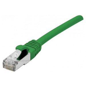 Image de Cordon RJ45 catégorie 5e F/UTP snagless vert - 5 m