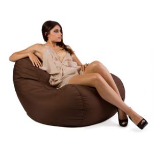 Jumbo Bag Sofa CHILLY BEAN 108 x 75 x 70cm chocolat